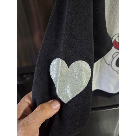 Vintage Mickey & Minnie Pair Sweatshirt - Disney - S (3-5) - Picture 4 of 5